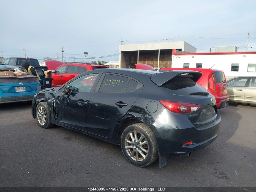 2017 Mazda 3 Touring VIN: JM1BN1L76H1153853 Lot: 12448995