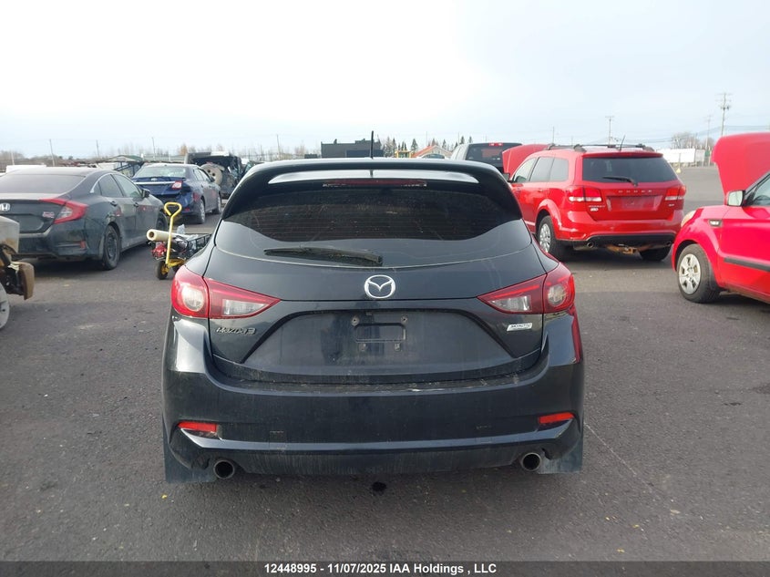 2017 Mazda 3 Touring VIN: JM1BN1L76H1153853 Lot: 12448995