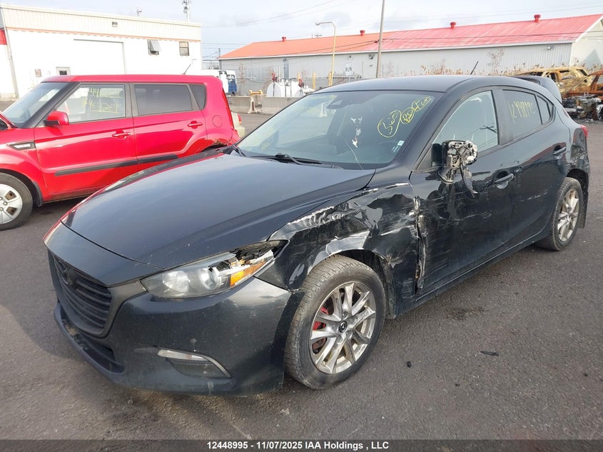 2017 Mazda 3 Touring VIN: JM1BN1L76H1153853 Lot: 12448995