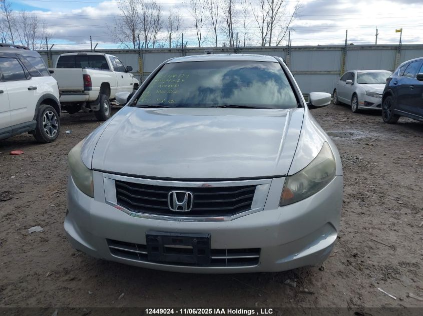 2010 Honda Accord Ex-L VIN: 1HGCP2F83AA806395 Lot: 12449024