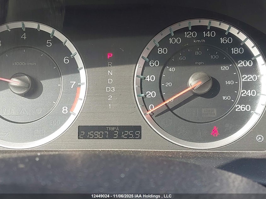 2010 Honda Accord Ex-L VIN: 1HGCP2F83AA806395 Lot: 12449024