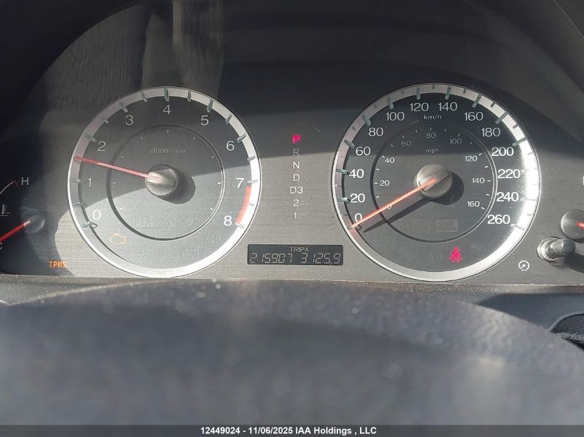 2010 Honda Accord Ex-L VIN: 1HGCP2F83AA806395 Lot: 12449024