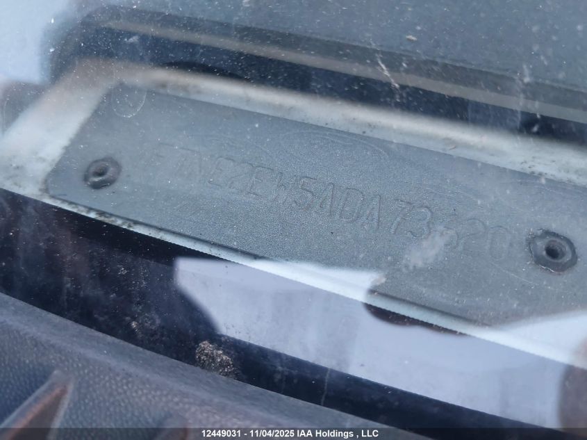 2010 Ford E-250 Commercial/Recreational VIN: 1FTNE2EW5ADA73620 Lot: 12449031