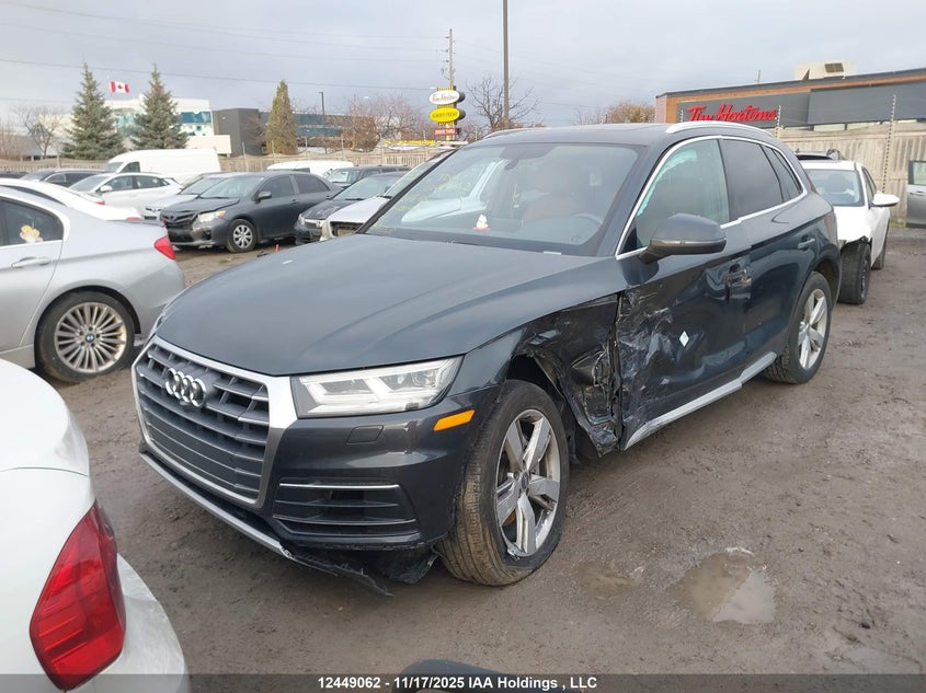 2018 Audi Q5 2.0T Technik VIN: WA1CNAFY5J2120426 Lot: 12449062