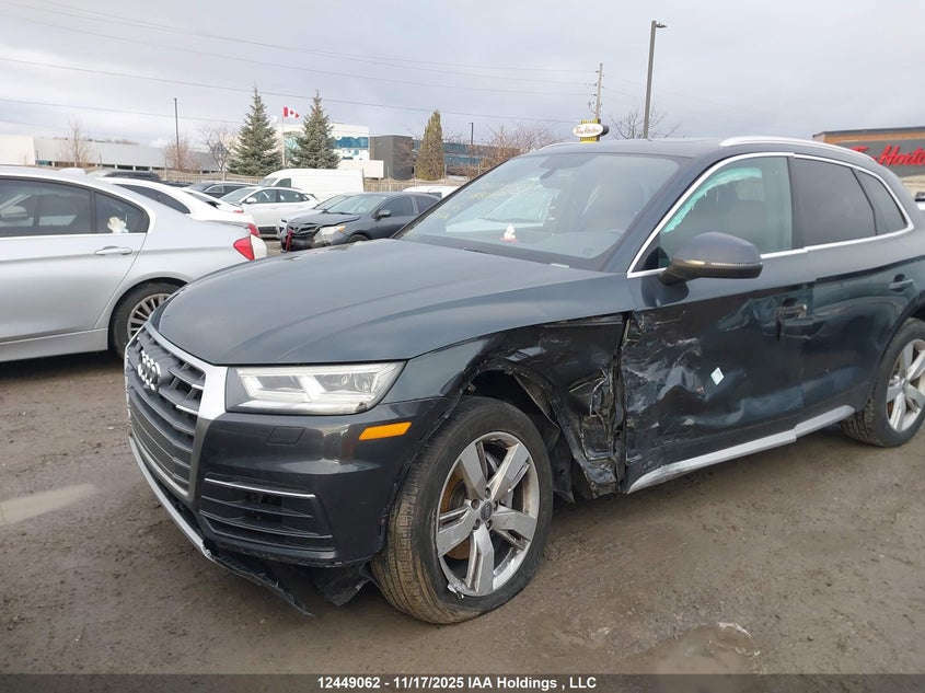 2018 Audi Q5 2.0T Technik VIN: WA1CNAFY5J2120426 Lot: 12449062