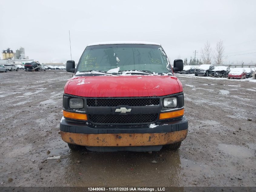 2008 Chevrolet Express Work Van VIN: 1GCGG29C181178282 Lot: 12449063