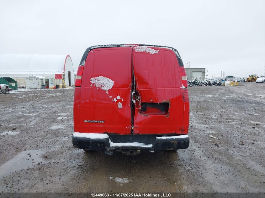 2008 Chevrolet Express Work Van VIN: 1GCGG29C181178282 Lot: 12449063