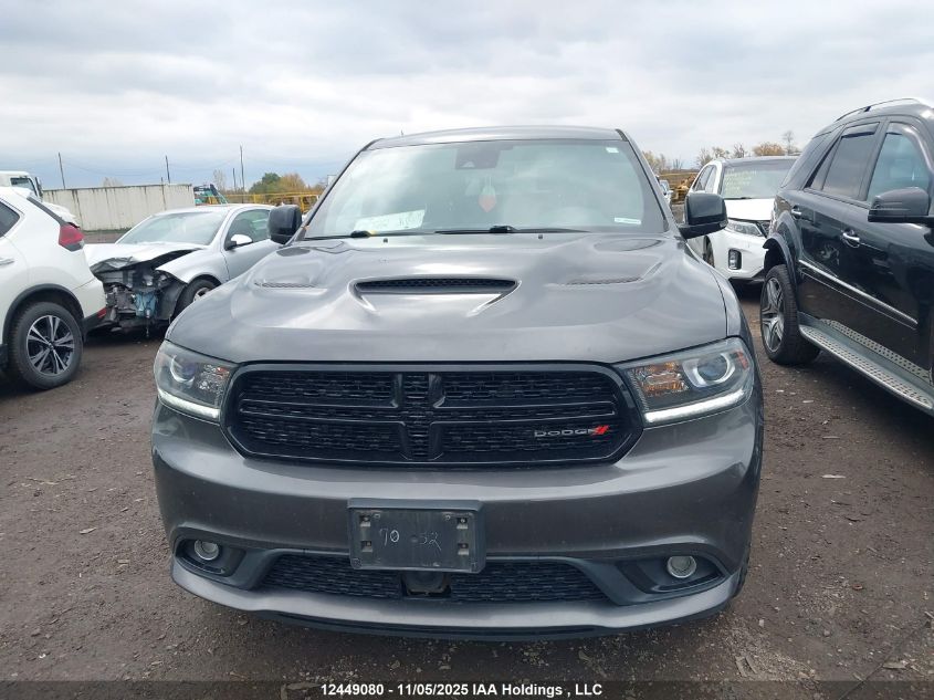 2018 Dodge Durango Gt VIN: 1C4RDJDG6JC307052 Lot: 12449080