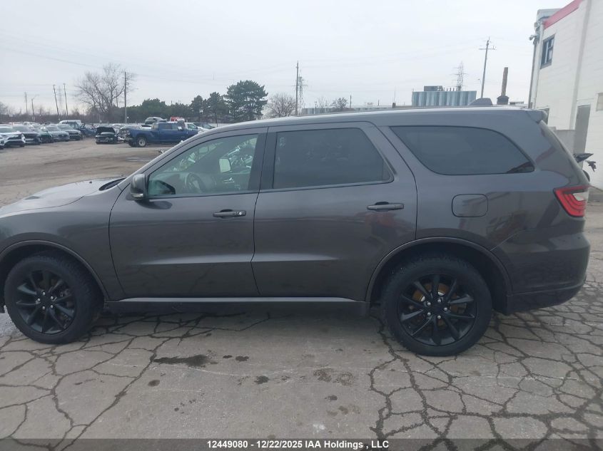 2018 Dodge Durango Gt VIN: 1C4RDJDG6JC307052 Lot: 12449080