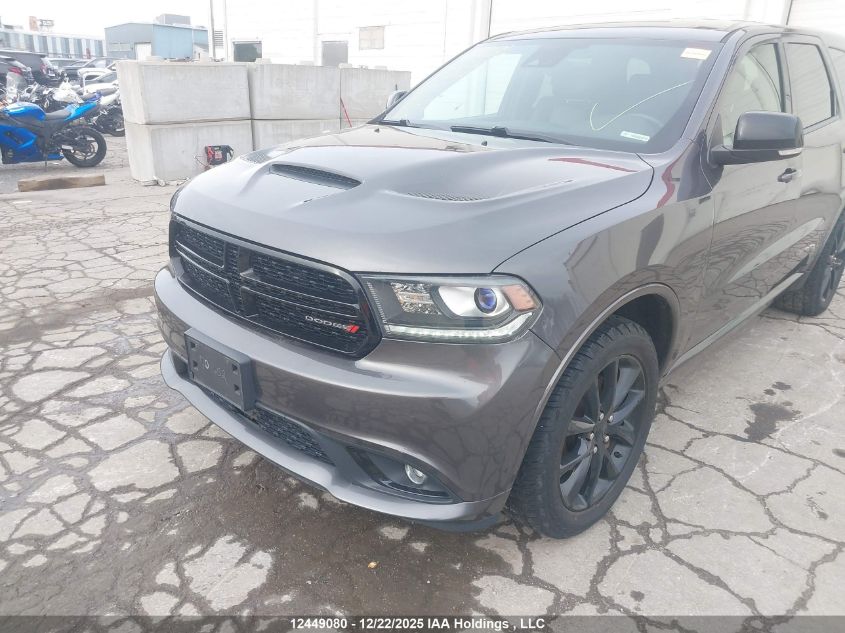 2018 Dodge Durango Gt VIN: 1C4RDJDG6JC307052 Lot: 12449080