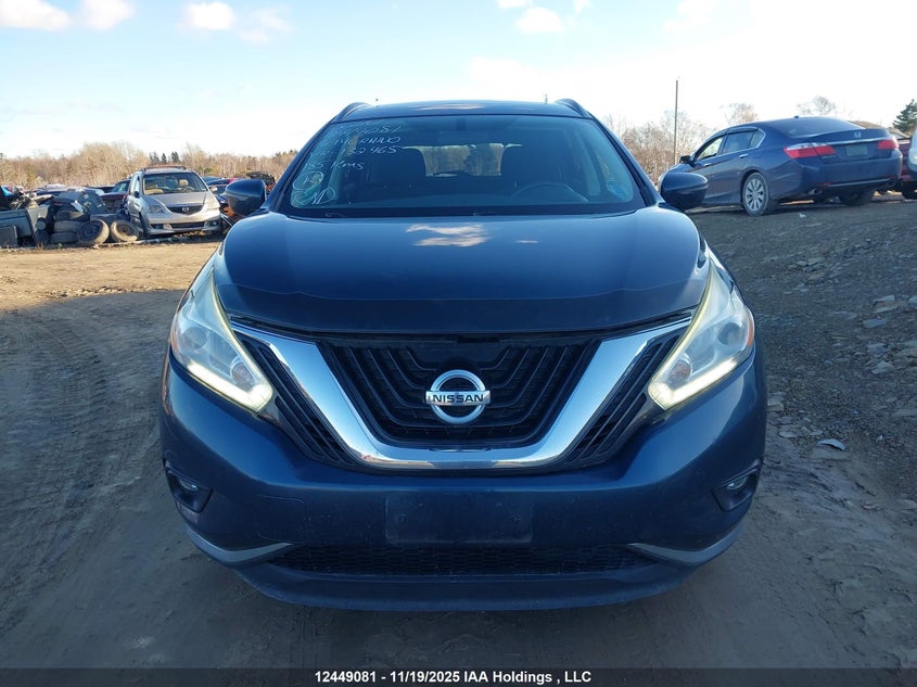 5N1AZ2MH2GN132465 2016 NISSAN MURANO photo no. 12