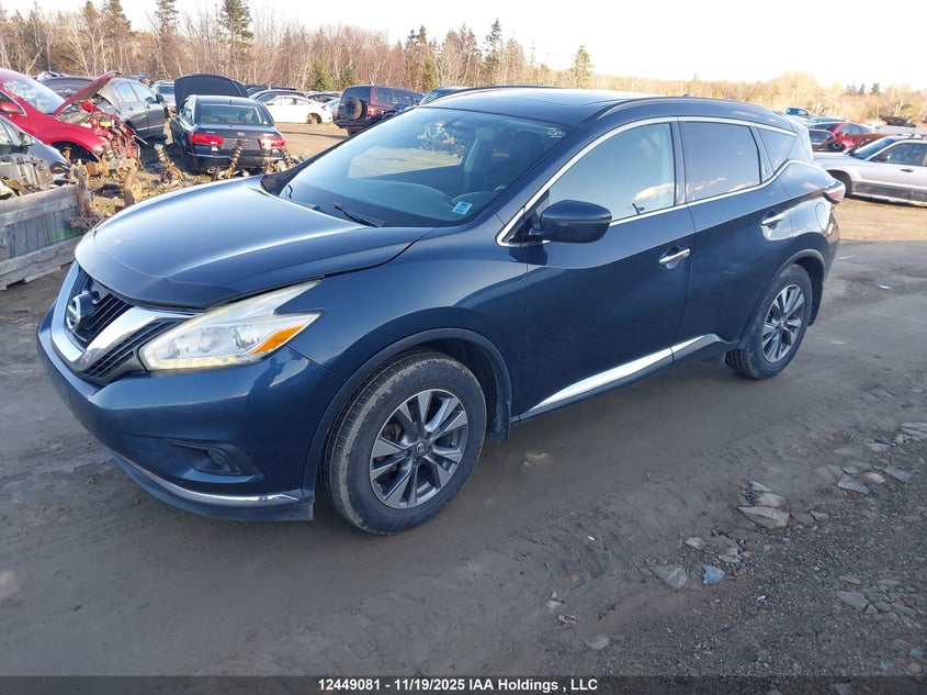 5N1AZ2MH2GN132465 2016 NISSAN MURANO photo no. 2