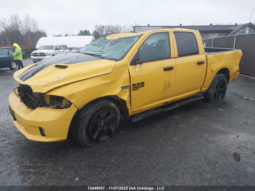 1C6RR7KT9KS651008 2019 RAM 1500 photo no. 2
