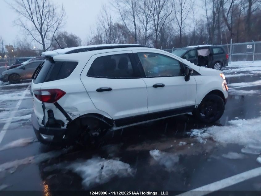 2022 Ford Ecosport VIN: MAJ6S3JLXNC460504 Lot: 12449096