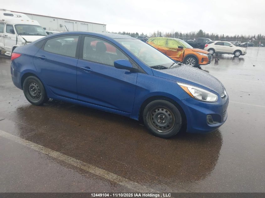 KMHCT4AE3GU166422 HYUNDAI ACCENT Photo 1