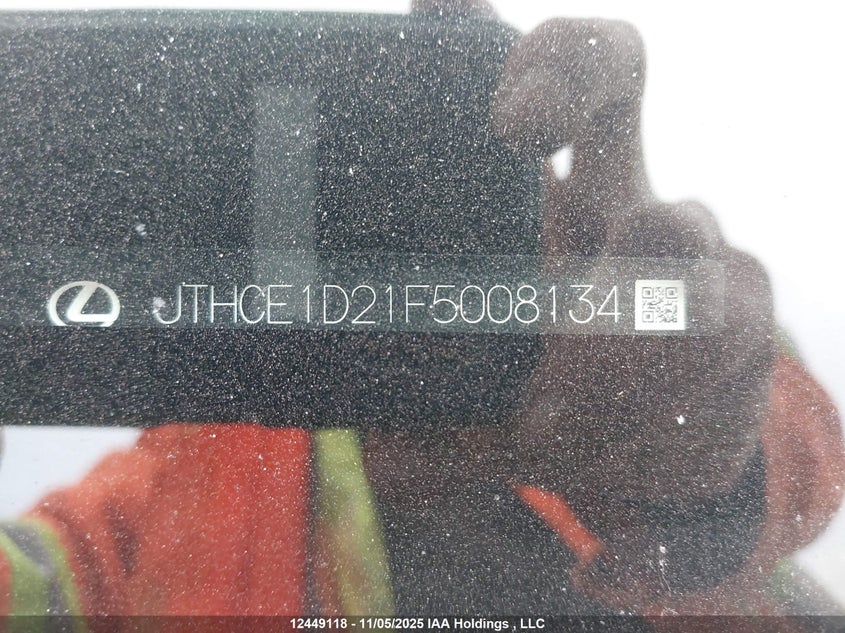 JTHCE1D21F5008134 2015 LEXUS IS photo no. 18