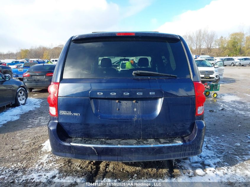 2012 Dodge Grand Caravan Se VIN: 2C4RDGBG2CR424255 Lot: 12449121