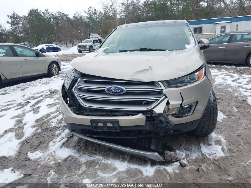 2017 Ford Edge Sel VIN: 2FMPK4J88HBC33862 Lot: 12449126