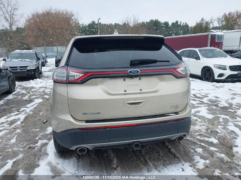 2017 Ford Edge Sel VIN: 2FMPK4J88HBC33862 Lot: 12449126