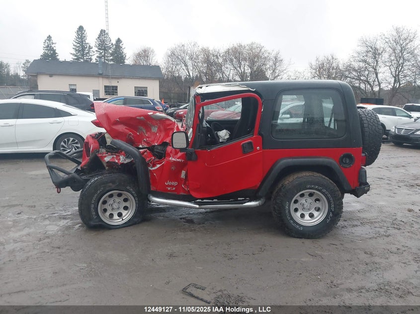 2003 Jeep Wrangler / Tj Sport VIN: 1J4FA49S23P347869 Lot: 12449127