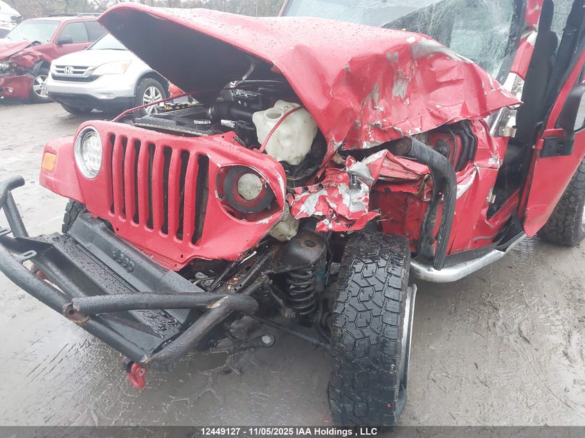 2003 Jeep Wrangler / Tj Sport VIN: 1J4FA49S23P347869 Lot: 12449127