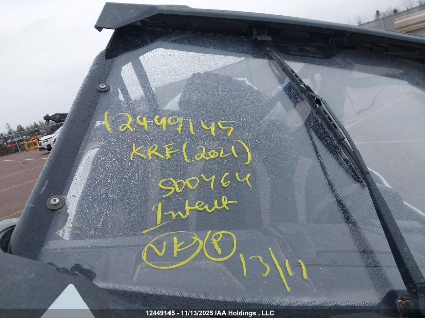 2021 Kawasaki Krf 1000 C VIN: JKARFCC19MB500464 Lot: 12449145