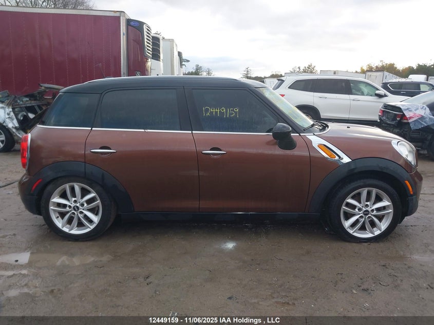 2014 Mini Countryman Cooper VIN: WMWZB3C58EWR37187 Lot: 12449159