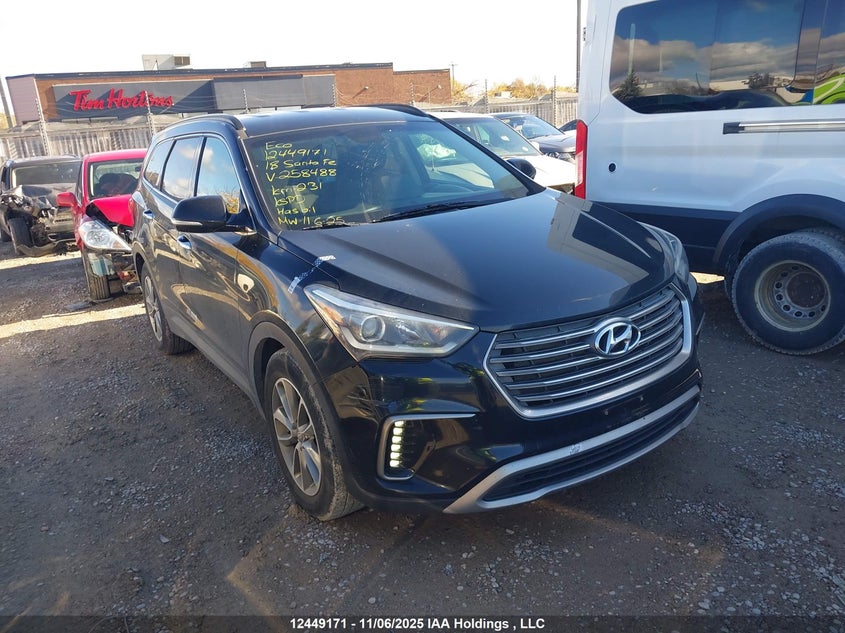 2018 Hyundai Santa Fe Xl Premium VIN: KM8SNDHF6JU258488 Lot: 12449171