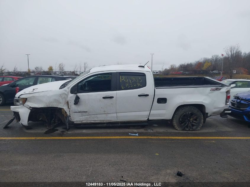 2021 Chevrolet Colorado Z71 VIN: 1GCGTDENXM1157794 Lot: 12449183