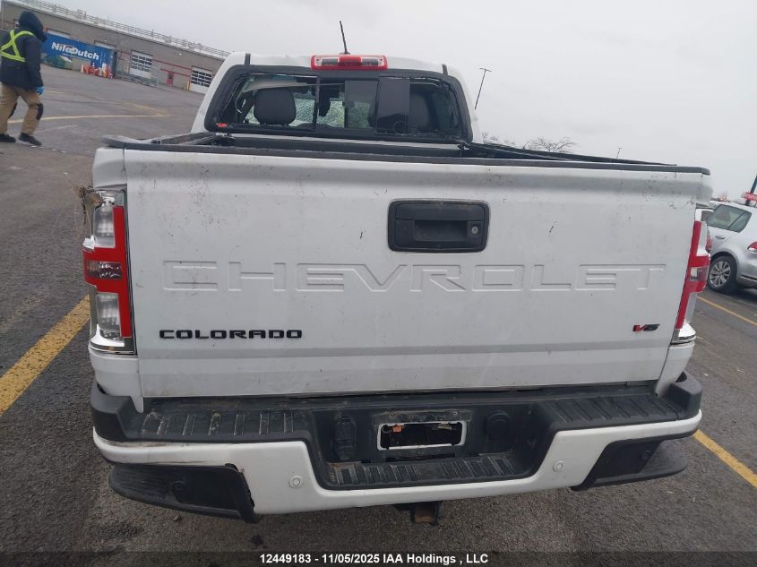 2021 Chevrolet Colorado Z71 VIN: 1GCGTDENXM1157794 Lot: 12449183