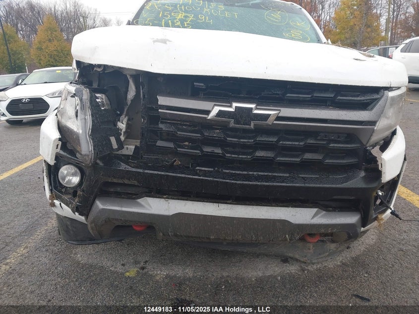 2021 Chevrolet Colorado Z71 VIN: 1GCGTDENXM1157794 Lot: 12449183