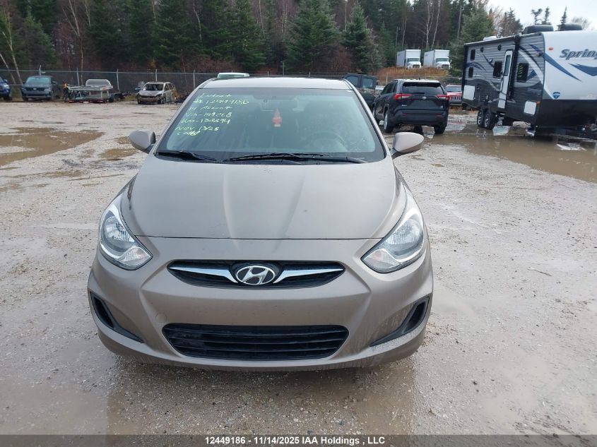 2014 Hyundai Accent Gls/Gs VIN: KMHCT5AE7EU149268 Lot: 12449186