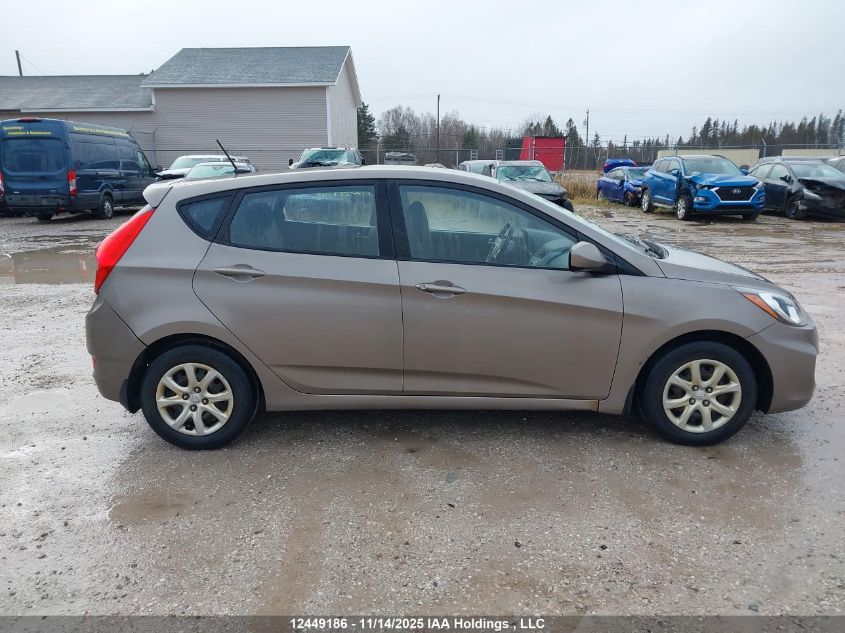 2014 Hyundai Accent Gls/Gs VIN: KMHCT5AE7EU149268 Lot: 12449186