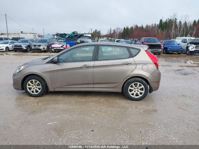 2014 Hyundai Accent Gls/Gs VIN: KMHCT5AE7EU149268 Lot: 12449186