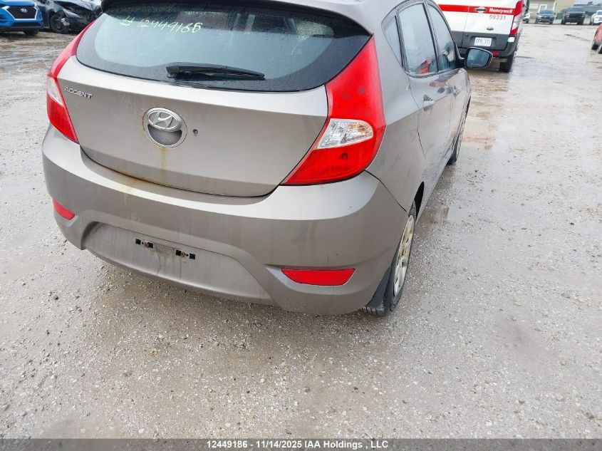 2014 Hyundai Accent Gls/Gs VIN: KMHCT5AE7EU149268 Lot: 12449186