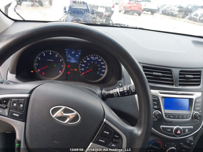 2014 Hyundai Accent Gls/Gs VIN: KMHCT5AE7EU149268 Lot: 12449186