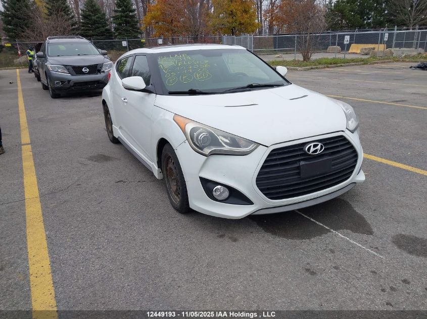 KMHTC6AE2DU117056 HYUNDAI VELOSTER Photo 1
