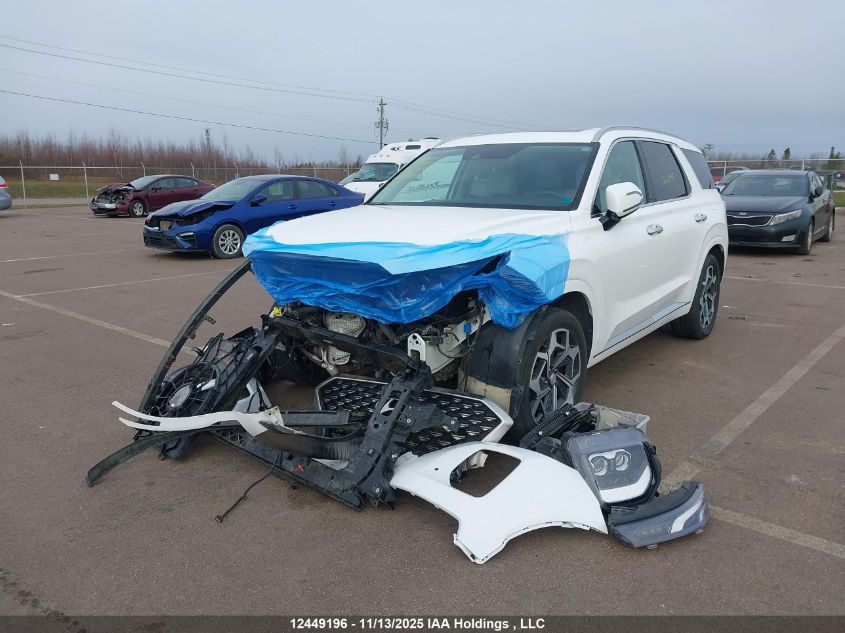 2022 Hyundai Palisade Ultimate Calligraphy VIN: KM8R5DHEXNU432008 Lot: 12449196