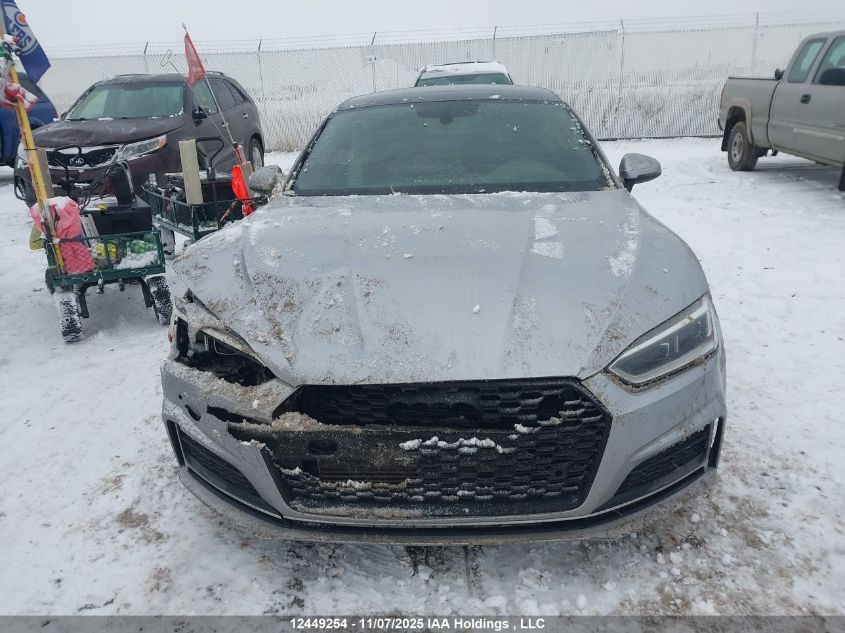 2018 Audi A5 2.0T Progressiv VIN: WAUENCF51JA006541 Lot: 12449254