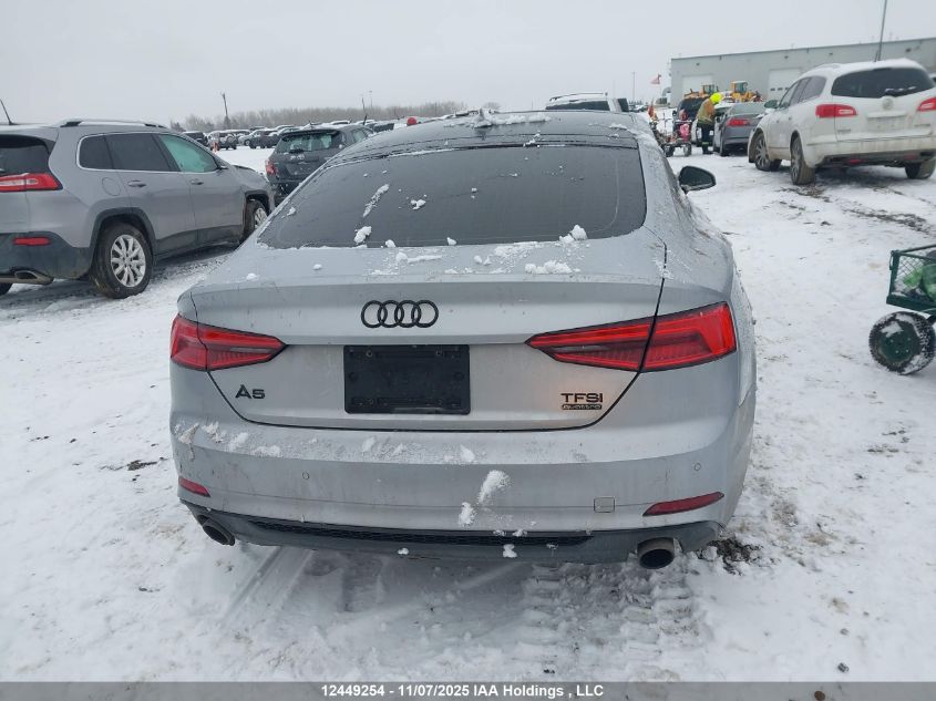 2018 Audi A5 2.0T Progressiv VIN: WAUENCF51JA006541 Lot: 12449254