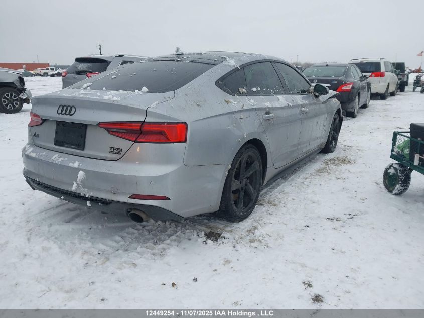 2018 Audi A5 2.0T Progressiv VIN: WAUENCF51JA006541 Lot: 12449254