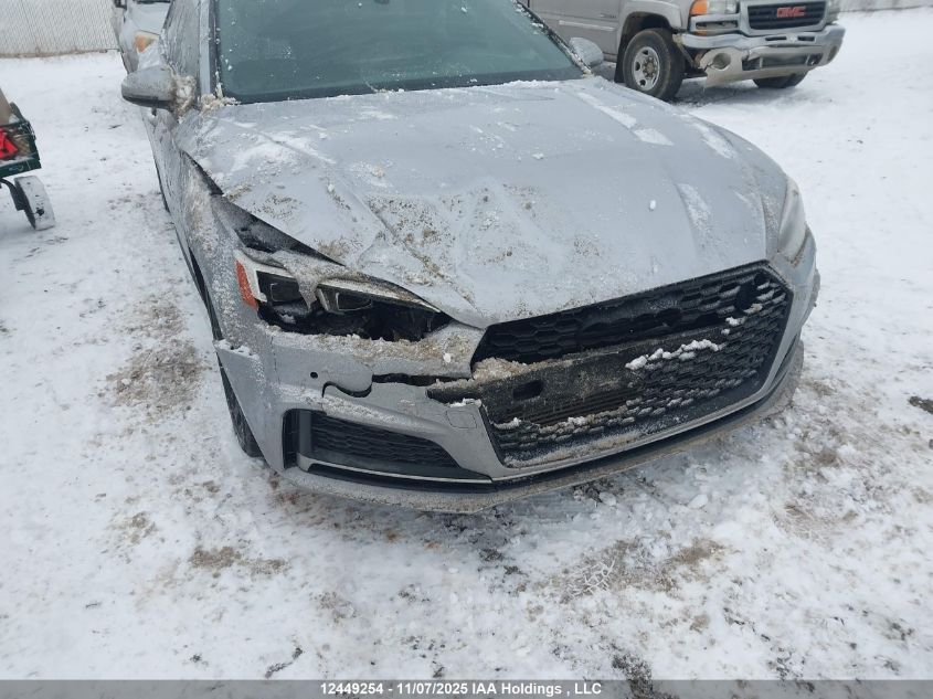 2018 Audi A5 2.0T Progressiv VIN: WAUENCF51JA006541 Lot: 12449254