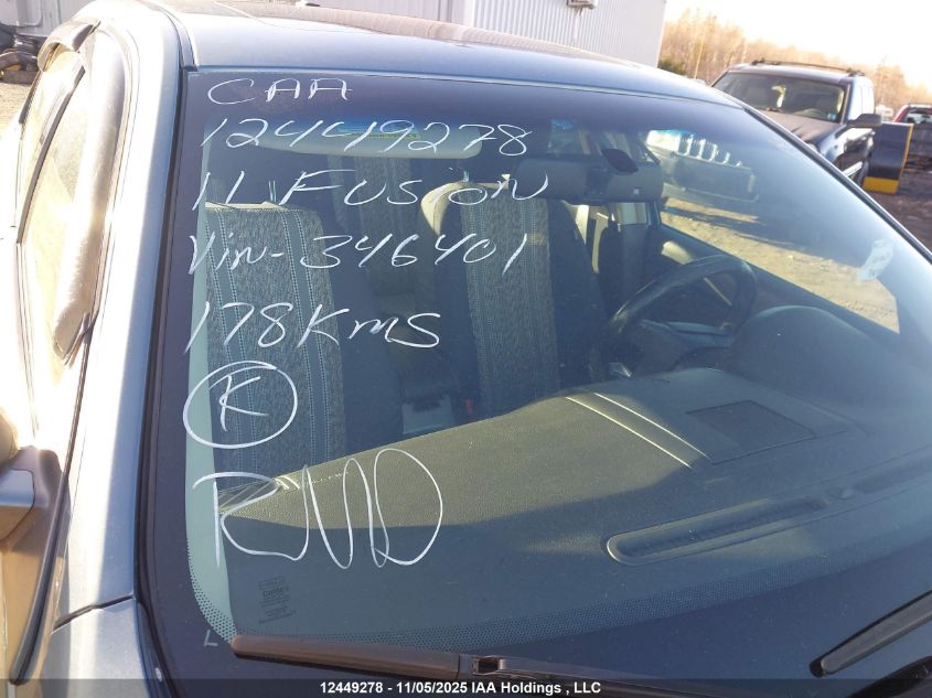 2011 Ford Fusion Sel VIN: 3FAHP0JGXBR346401 Lot: 12449278