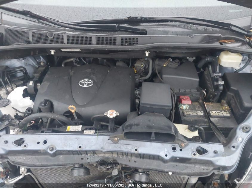 2017 Toyota Sienna Xle/Limited VIN: 5TDDZ3DC0HS160840 Lot: 12449279