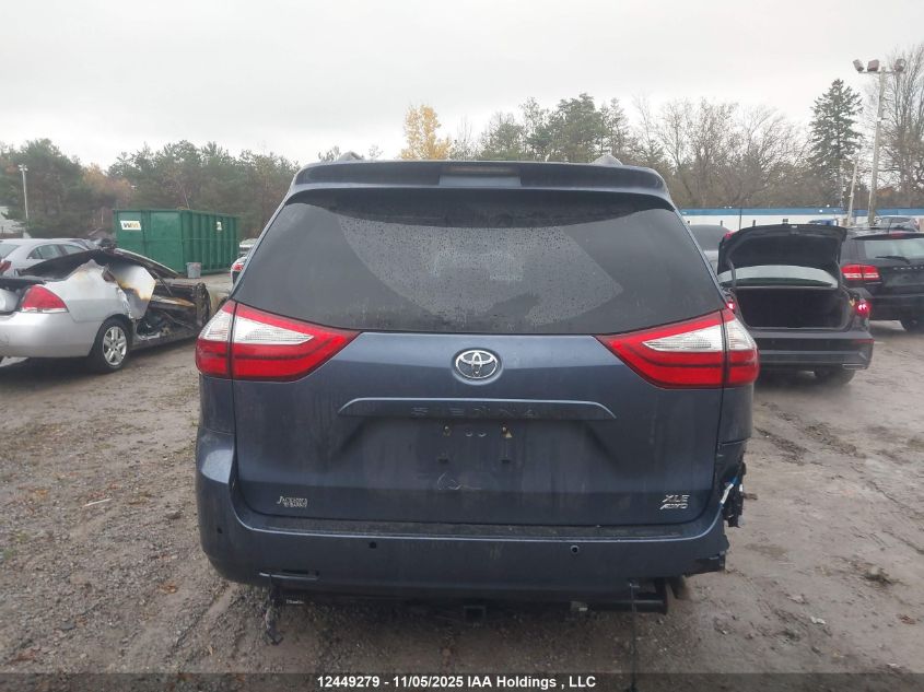 2017 Toyota Sienna Xle/Limited VIN: 5TDDZ3DC0HS160840 Lot: 12449279