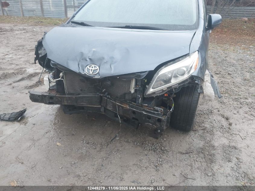 2017 Toyota Sienna Xle/Limited VIN: 5TDDZ3DC0HS160840 Lot: 12449279