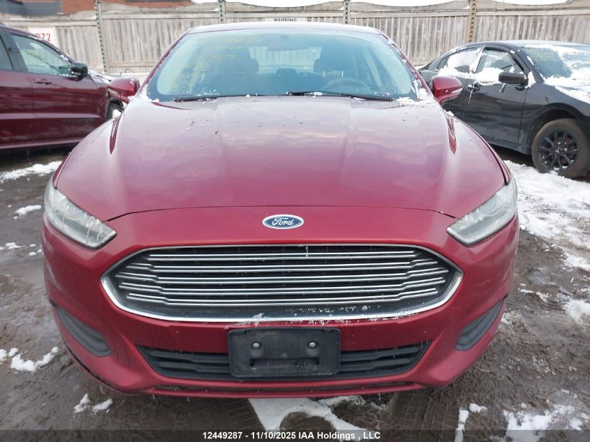 2016 Ford Fusion VIN: 3FA6P0H7XGR347469 Lot: 12449287
