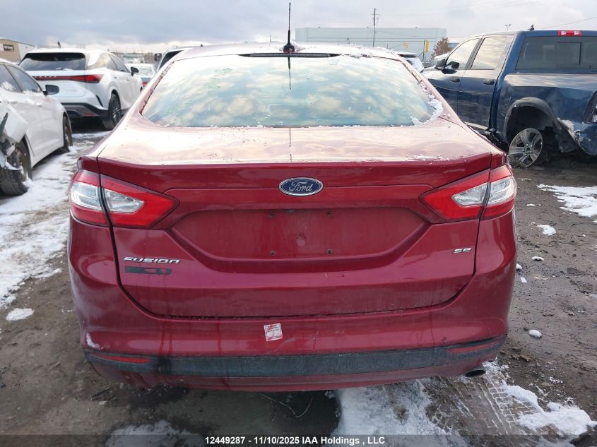 2016 Ford Fusion VIN: 3FA6P0H7XGR347469 Lot: 12449287