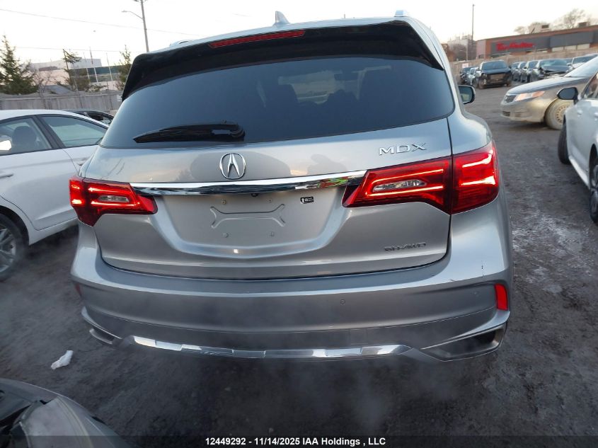 2020 Acura Mdx Advance VIN: 5J8YD4H87LL802381 Lot: 12449292
