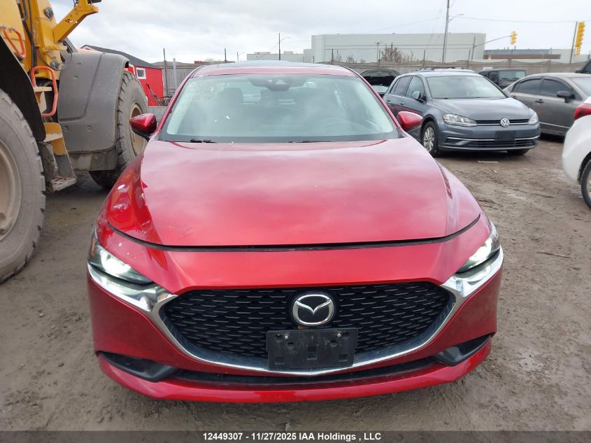 2019 Mazda Mazda3 Gt VIN: 3MZBPADM8KM112405 Lot: 12449307